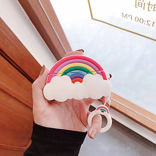 Чехол для наушников AirPods BIG HERO RAINBOW