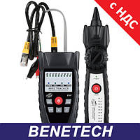 Кабельний тестер, тестер витої пари, продзвонювання кабелю BENETECH GT67