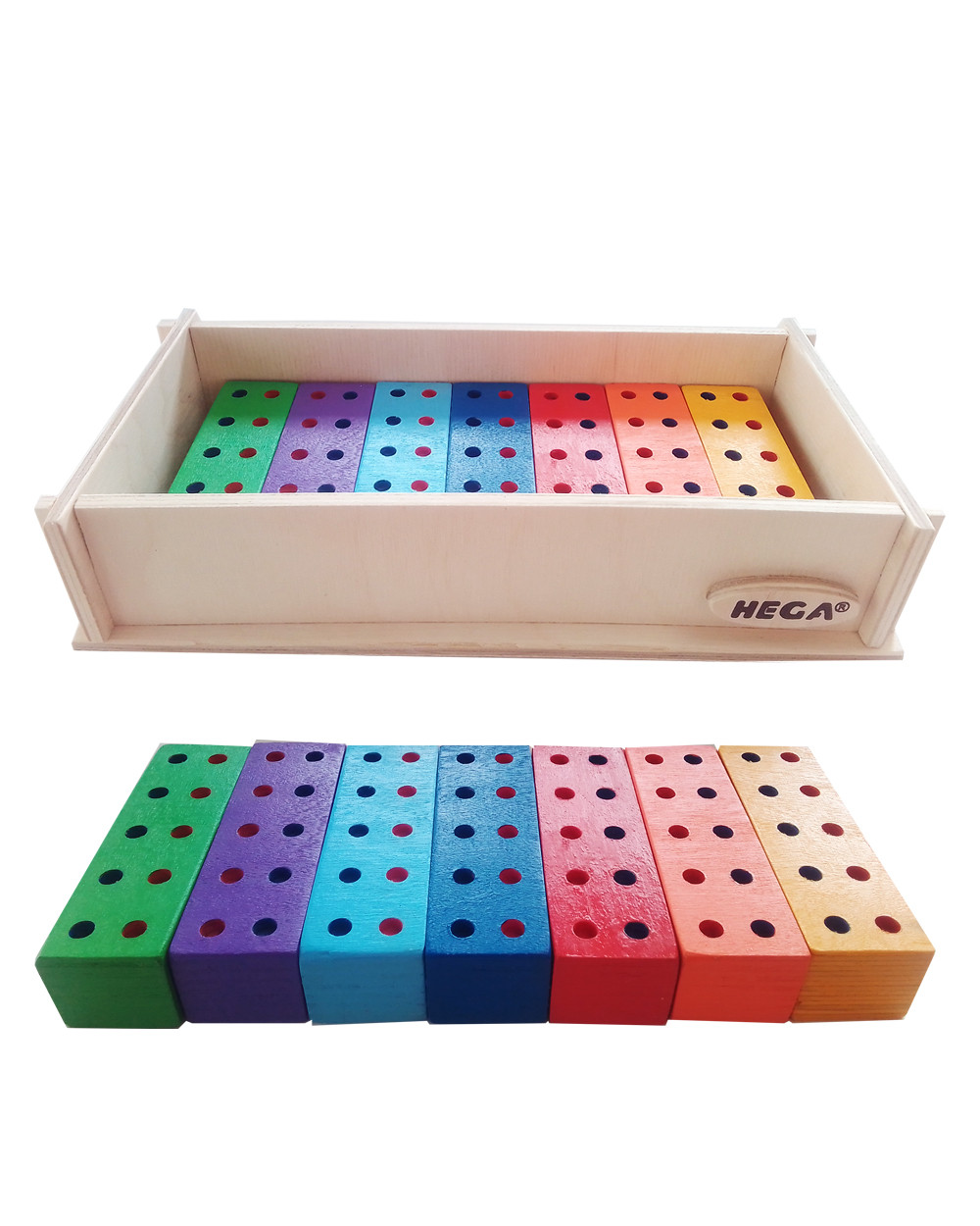 Розвивальна гра - Тренажер  "Цеглинки"