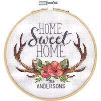"Home Sweet Home//Дом милый дом" Dimensions. Набор для вышивания крестом Home Sweet Home//Дом милый дом