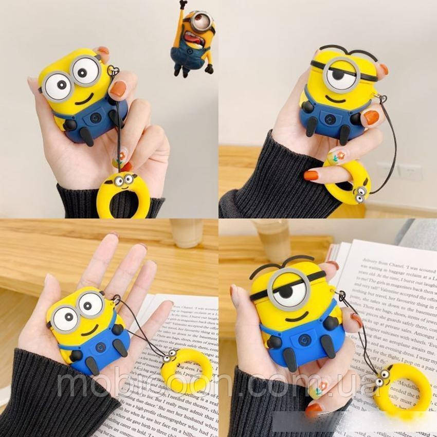 Чехол для наушников AirPods HERO MINION 2 Dark blue, фото 1