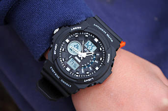 Водонепроницаемые часы Skmei 0955. Цвет: черный.