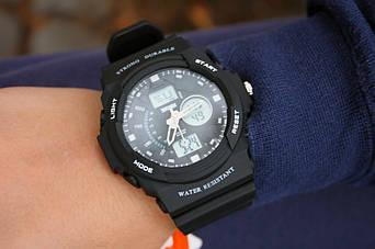 Водонепроницаемые часы Skmei 0955. Цвет: черный.