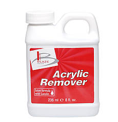 Blaze Acrylic Remover — Рідина для видалення мистецтв. нігтів, 236 мл