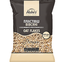 Пластівці вівсяні ТМ «Holm s» поліпропіленова упаковка 400 г