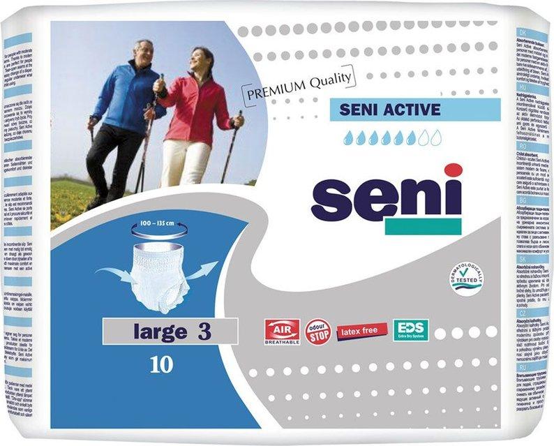 Підгузки-Трусики Для Дорослих Seni Active Large 10 Шт