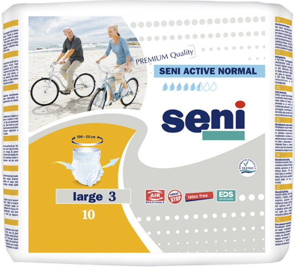 Підгузки-трусики для дорослих Seni Active Normal Large 10 шт