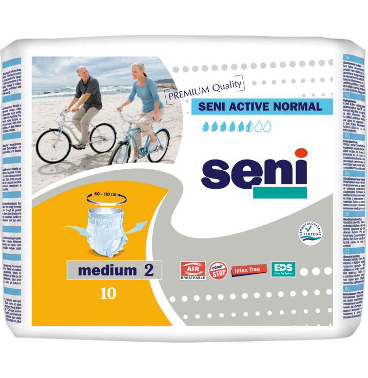Підгузки-Трусики Для Дорослих Seni Active Normal Medium 10 Шт