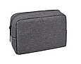 Косметичка-несесер (дорожній) чоловічий - темно сірий, фото 2