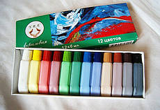 Акрилові фарби YRE 12 шт.