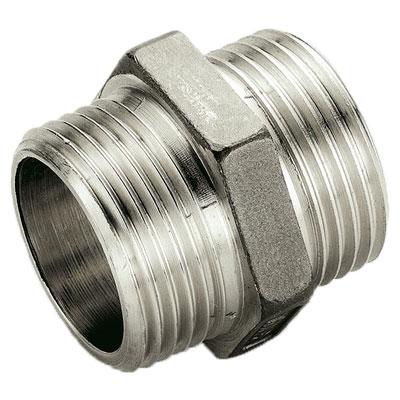 Перехідник прямий 2 Н х 2 Н нікель, TIEMME (Італія), фото 1