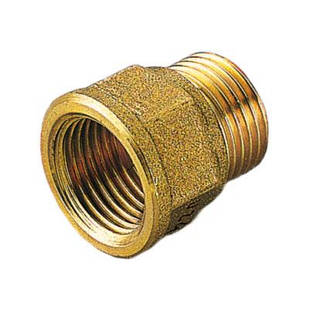 Перехідник 1/2 Н х 3/8 В латунь, TIEMME (Італія)