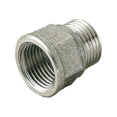 Перехідник 3/8 Н х 1/2 В нікель, TIEMME (Італія)