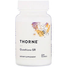 Глутатіон Thorne Research "Glutathione-SR" уповільнене вивільнення (60 капсул)