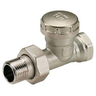 Вентиль для радіатора нижній прямий 3/4 TIEMME