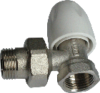 Вентиль кутовий під термоголовку 3/4 TIEMME, фото 2