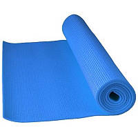 Коврик для йоги и фитнеса 180см Power System Fitness Yoga Mat пилатеса аэробики спортзала Синий Реальные фото