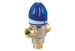 Клапан термозмішувальний 1/2 В 30-55C 30 л/хв. 10bar для гарячої води TIEMME