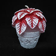 Набір декоративних свічок Новорічний 20 штук h = 10 см, фото 4