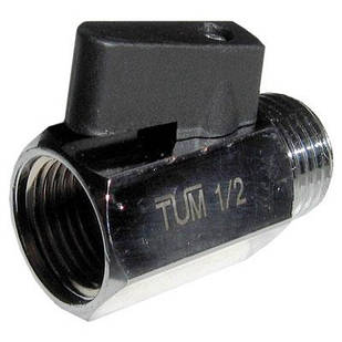 Кран кульовий mini В-З 1/2 TIEMME