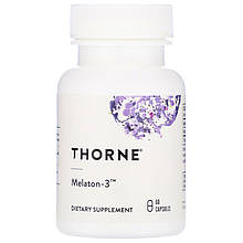 Мелатонин Thorne Research "Melaton-3" 3 мг (60 капсул)
