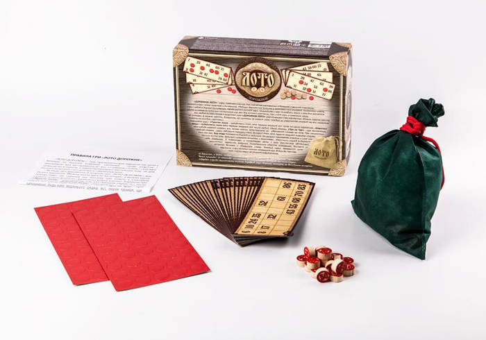 Настольная игра Лото Дорожное (укр) Danko Toys DTG51U бинго бочонки ...