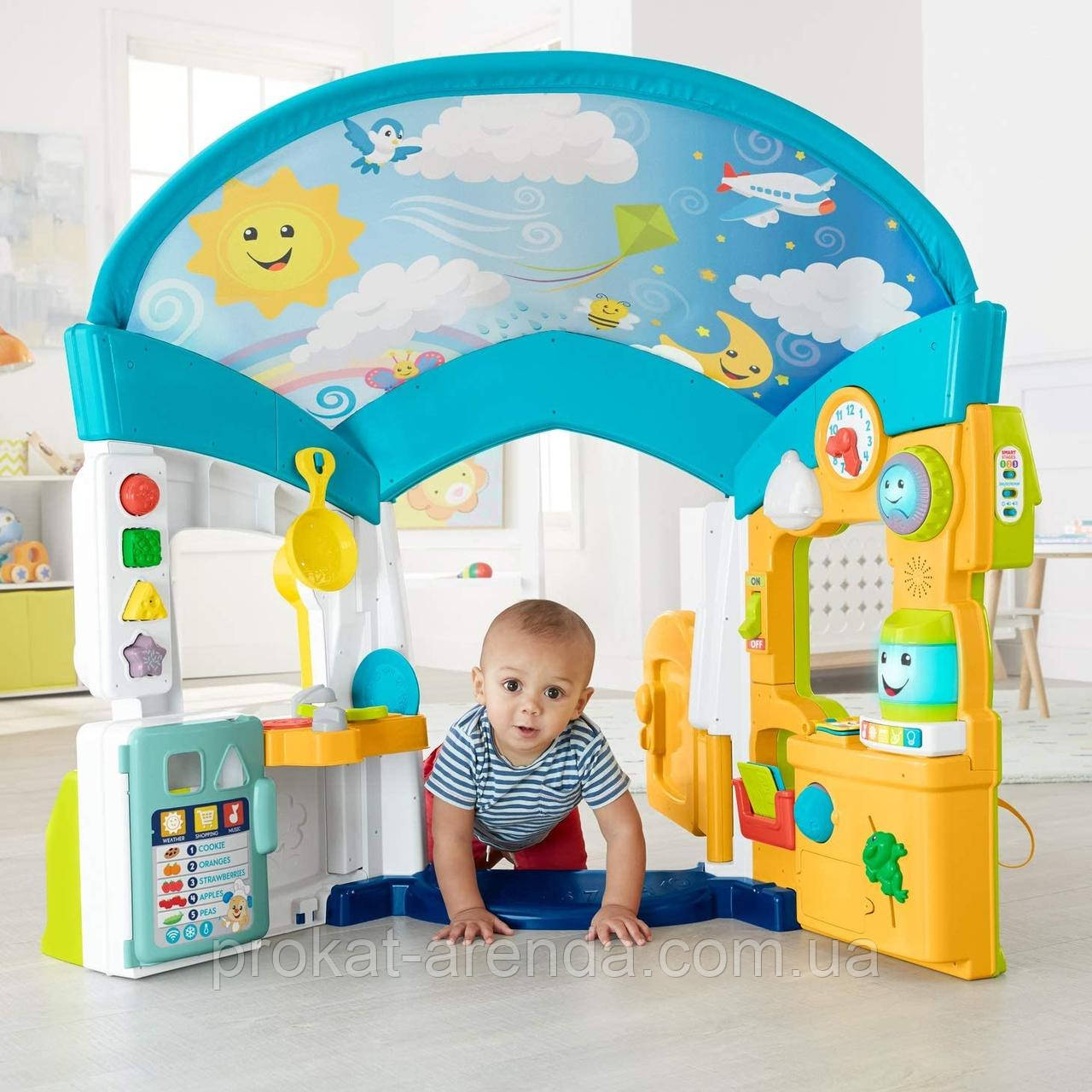 Розумний навчальний будинок Fisher-Price Laugh&Learn