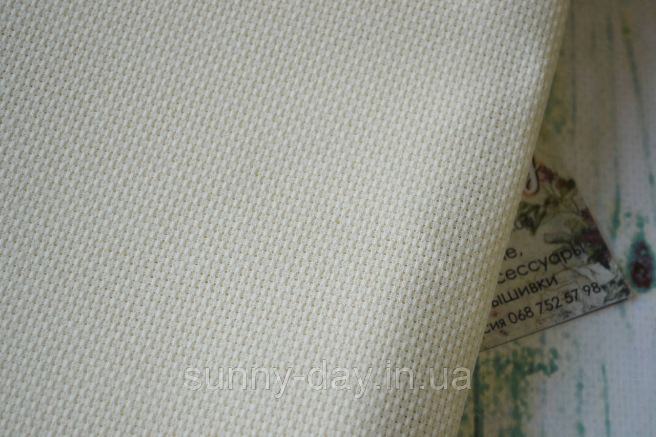 Канва Аїда 16 каунт, колір - ecru, фото 1