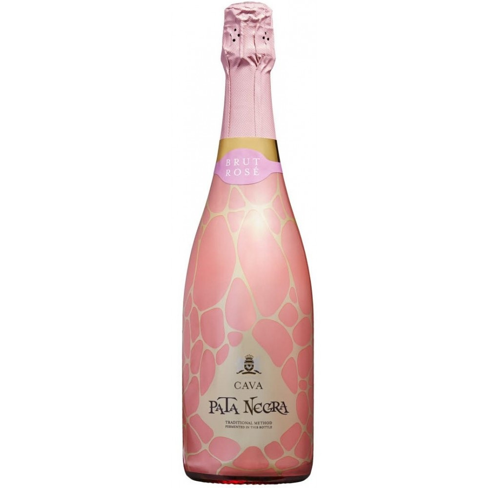 Шампанське (вино) ігристе Пату Негра Брют Роуз Pata Negra Brut Rose Cava D. O. 750 мл Іспанія