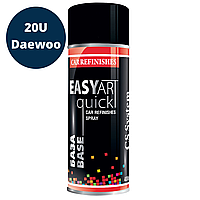 Автомобильная Краска в Баллончиках Синий Металлик 20U Daewoo CSS EASY ART Quick BASE 400мл