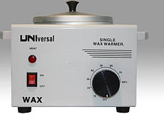 Воскоплав банковий металевий Single wax warmer 500 мл