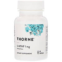 5-метилтетрагидрофолат (фолиевая кислота) Thorne Research "5-MTHF" 1 мг (60 капсул)