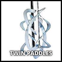 Міксер-мішалка Einhell TE-MX 1600-2 CE Twin New (4258561), фото 4