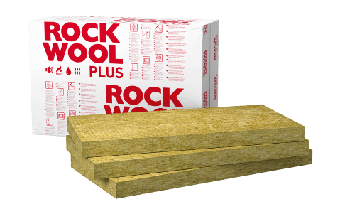 Минеральная вата Rockwool Rockmin Plus UA 50 мм 10,98 кв. м. - фото 1 - id-p1284333295