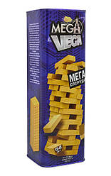 Настільна гра Mega Vega Danko Toys G-MV-01U Мега Вежа джанга дерев'яні бруски розвиваюча гра для дітей та дорослих