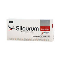 Silaurum Junior - силиконовые пластыри от шрамов и рубцов для детей, 3 х 10, 6 шт.