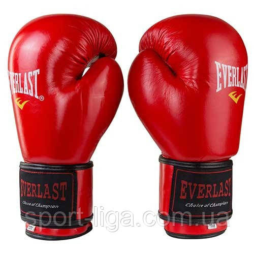 Боксерські рукавиці Everlast Strap шкіряні