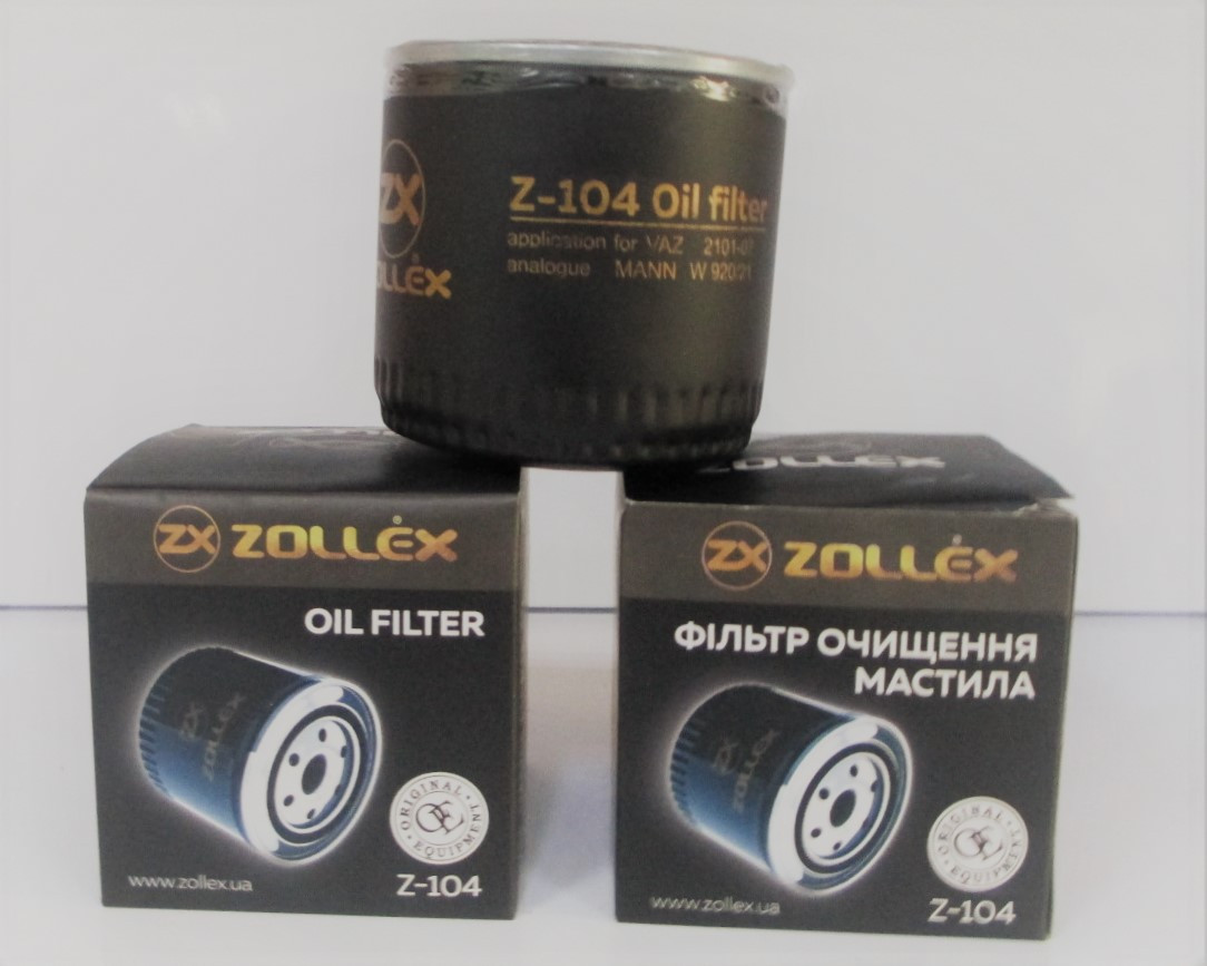 Zollex Фільтр масляний Z-104