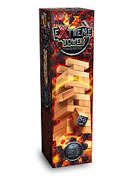 Настільна гра Extreme Tower Danko Toys XTW-01-01U Екстрім Башта джангу дерев'яні бруски розвиваюча гра для дітей та дорослих