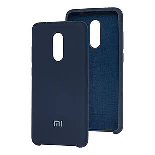 Чохол Silicone Case для Xiaomi Redmi 5 Midnight Blue