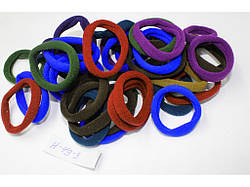 Резинка бесшовная для волос из микрофибры микс 10шт