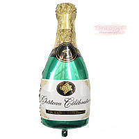 Повітряна куля фольгована Пляшка Шампанського, 50х100 см