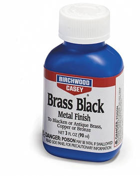 Засіб для вороніння міді, латуні, бронзи Birchwood Casey Brass Black 3 oz/90 мл (15225)