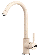 Кухонний змішувач Kernau KWT 07 SAND/CHROME пісочний