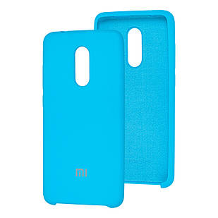 Чохол Silicone Case для Xiaomi Redmi 5 Tahoe Blue