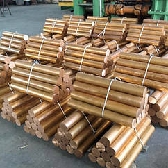 Круг бронзовий, пруток БРАЖ9-4 ф 55 мм