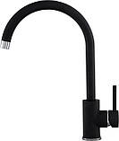 Кухонний змішувач Kernau KWT 07A BLACK METALLIC. Чорний., фото 3