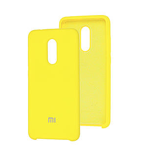 Чохол Silicone Case для Xiaomi Redmi 5 Yellow