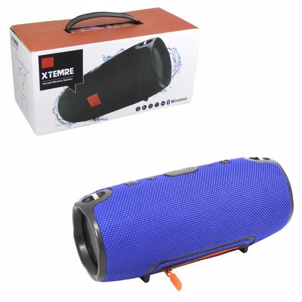 Колонка музична портативна синя, фото 1