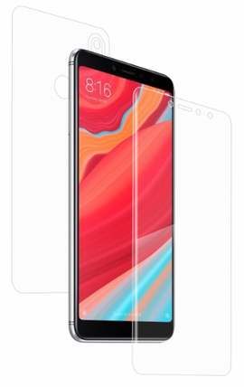 Гідрогелева захисна плівка на Xiaomi Redmi S2 на весь екран прозора, фото 1